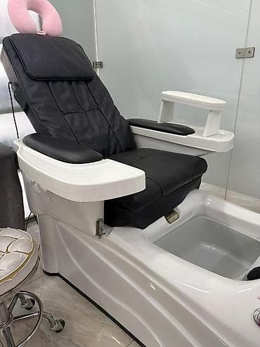 столы стулья: Педикюрное СПА-кресло с гидромассажной чашей из экокожи слив — 1