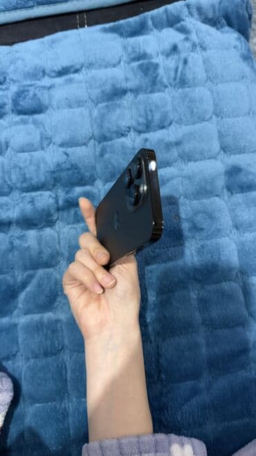 iphone 2g: IPhone 14 Pro, Б/у, 256 ГБ, Black Titanium, Коробка, 80 % — 4