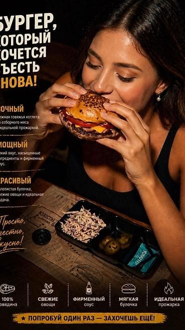 ТАЛАП КЫЛЫНАТ: ПОВАР-ЖАРЩИК (BURGER) 🔥 Биз өсүп жатабыз — биз менен