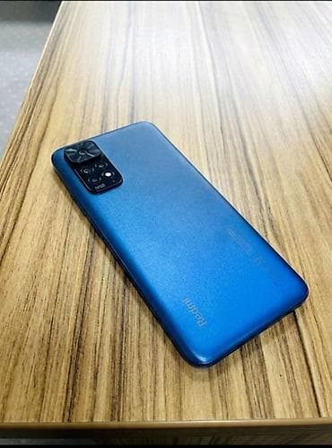 mi камера: Redmi, Redmi Note 11, Б/у, 128 ГБ, цвет - Синий, 2 SIM — 1