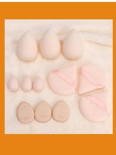 пуховка: Набор для макияжа BEAUTY SET (Anguoer) - Подарочные наборы спонжей и — 4