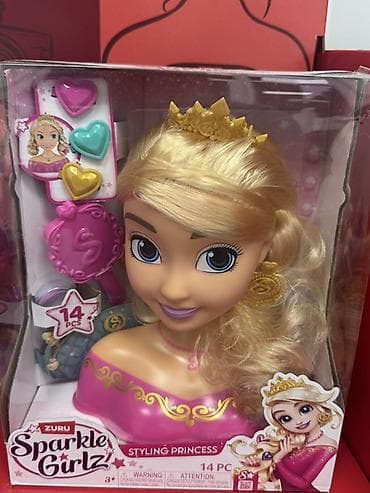 magic glip: Игровой набор для причёсок ZURU Sparkle Girlz – Styling Princess, 14 — 1