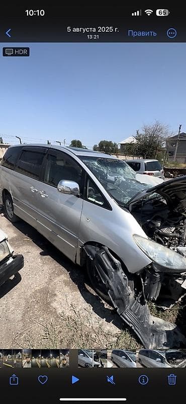 Toyota Estima (минивэн) 2004,г.в Обьем 3.0 Продается целиком.Мотор и
