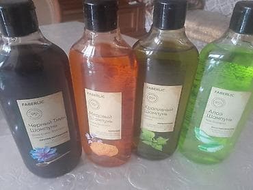 зубная щётка: Набор средств Faberlic для ухода за волосами и полостью рта. Шампуни — 2