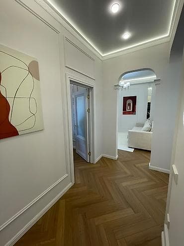 discovery studio: 3 комнаты, 73 м², Асанбай мкр Элитка, 14 этаж, Дизайнерский ремонт — 9