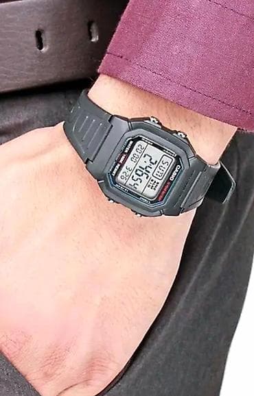 Капчыктар: Оригинальный,универсальный водонепроницаемый часы CASIO — 3