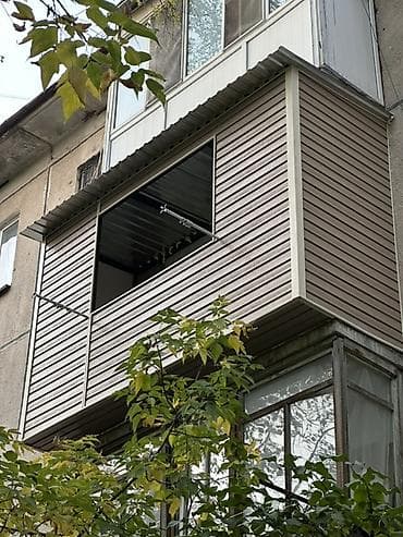 вагондор: Обшивка и остекление балкона/лоджии - Наружная отделка фасада балкона — 5