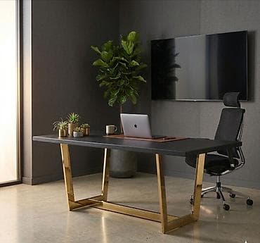 Офисные столы: Компьютерный стол, Новый, Двухместный — 8