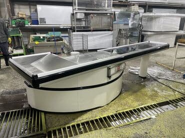 стол раздвижной: Кассовый стол Кассовый бокс кассовый стол с лентой Длина 3.50м Ширина — 3