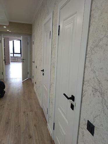 Металлические сейфовые двери: Межкомнатные двери в классическом стиле, белые, с фигурными филёнками — 5