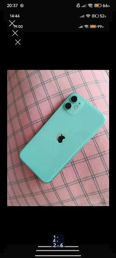 itel a48: IPhone 11, 128 ГБ, Зеленый, Чехол, Кабель, Защитное стекло — 5