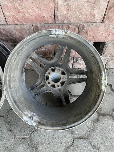 bbs 4 100: Литые Диски R 19 AMG, Комплект, отверстий - 5, Б/у — 6