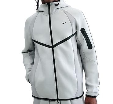 Толстовки: Мужская толстовка, L, XL, Nike, Новый, цвет - Серый, Бесплатная доставка, Платная доставка — 1