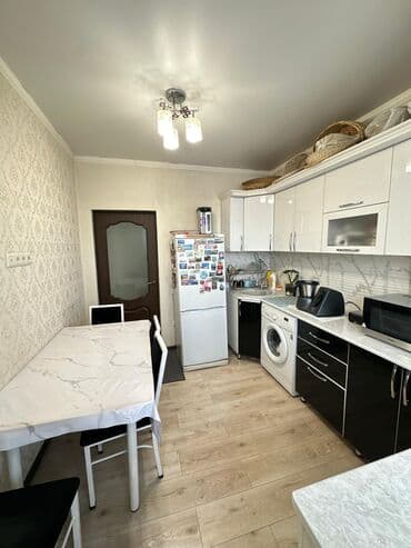 квартира ош нурзаман: 2 комнаты, 58 м², Индивидуалка, 4 этаж, Евроремонт — 4