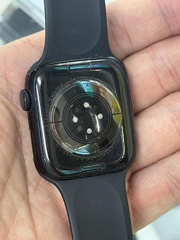 Apple Watch: Apple watch 7 серия 45мм Акб 93% Весь в брони пленке Без царапин — 5
