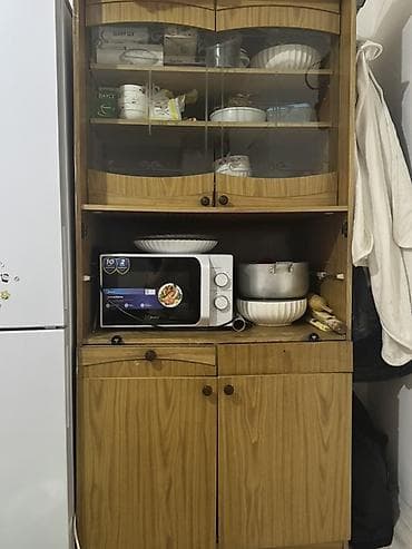 study table: Кухонный гарнитур, цвет - Коричневый, ДСП — 1