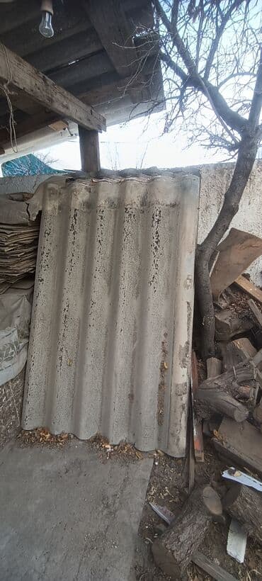 дрова ош: Шифер, Асбестоцементный, Крупноволновой, Б/у — 2