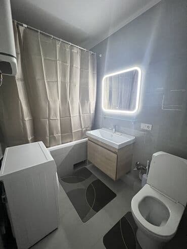 кемин квартиры: 2 бөлмө, Менчик ээси, Чогуу жашоосу жок, Толугу менен эмереги бар — 10