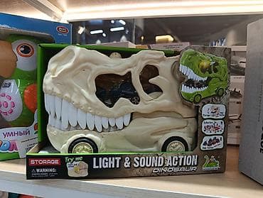 Игрушка «Light & Sound Action Dinosaur» — машина‑динозавр с — 1
