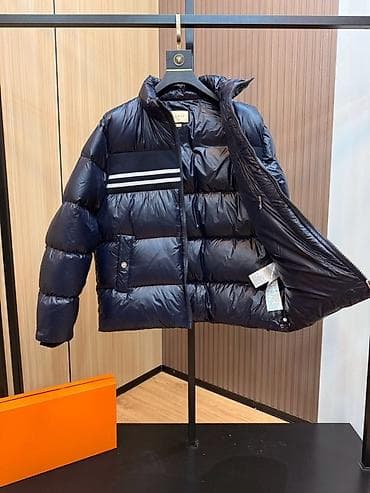 пуховик на девочку: Мужская куртка, S, M, Gucci, Новый, цвет - Синий, Бесплатная доставка — 2