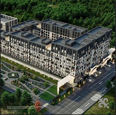 семетей жаны конушу: 2 бөлмө, 70 м², Элитка, Даяр ПСО (өзү оңдоп түзөтүп бүтүү үчүн) — 9