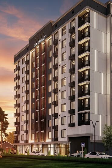 квартира без хозайин: Строится, Элитка, 1 комната, 45 м² — 2