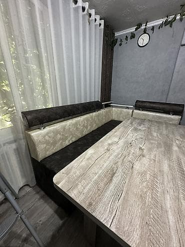 Үй жана бакча: Ашкана үчүн жумшак бурчек, Жыгач, түсү - Күрөң — 5