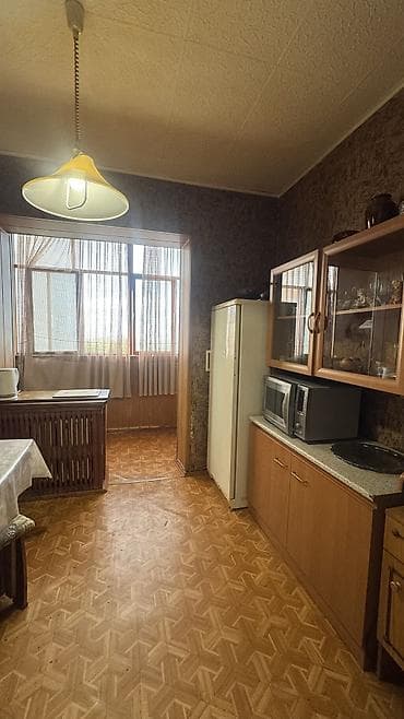 квартиры на иссык куле: 2 комнаты, 52 м², 106 серия, 6 этаж, Старый ремонт — 7