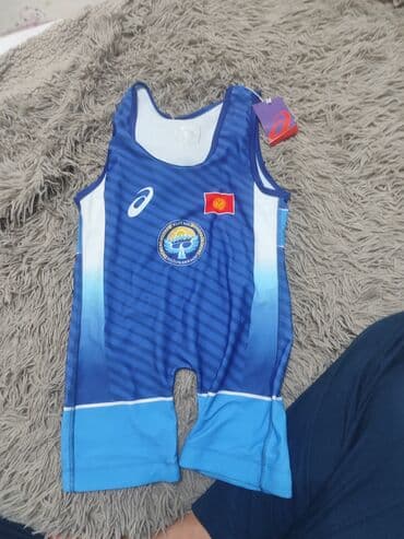 толстовка на молнии: Соревновательный трико для борьбы Asics. - Тип: трико для — 1