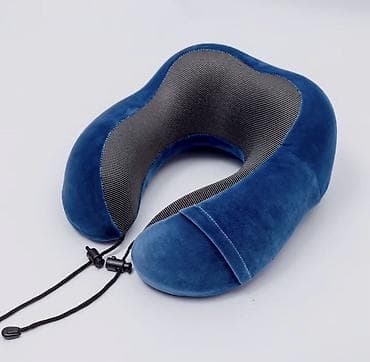 Подушка с мягкой набивкой, цвет - Синий