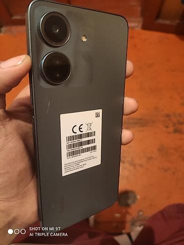 Redmi, Redmi 13C, Б/у, 128 ГБ, цвет - Серый, 2 SIM