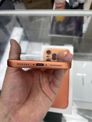 nokia e: IPhone 17 Pro Max, Б/у, 1 ТБ, Оранжевый, Коробка, 100 % — 5