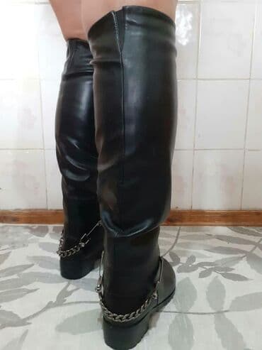 обувь для дома: Стильные сапоги. Еврозима. На ноге смотрятся шикарно — 5