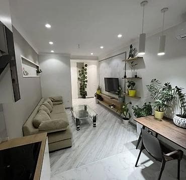 Квартиры: 2 комнаты, 53 м², 7 этаж, Евроремонт — 2