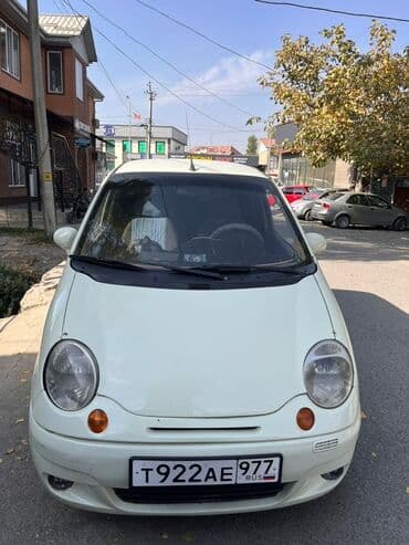 авто с последующим выкупом бишкек саната: Daewoo Matiz: 2011 г., Механика, Бензин, Хетчбек — 1