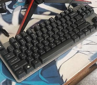 note: Клавиатура, Logitech, Механическая, Проводное подключение, Размер: 80% — 7