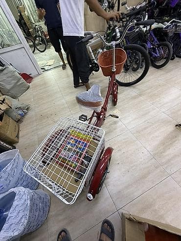 пружины мерседес 210: Городской трёхколёсный велосипед с корзинами - Формат: трёхколёсный — 3