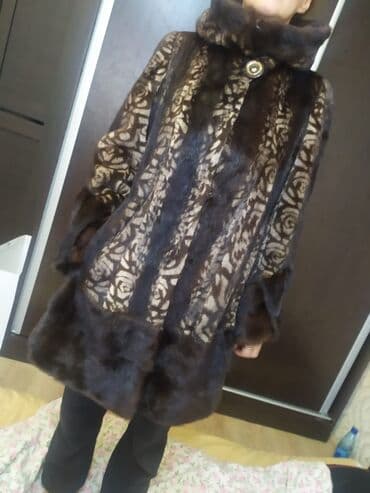 Норковая шуба.идеальное состояние размер М 
46