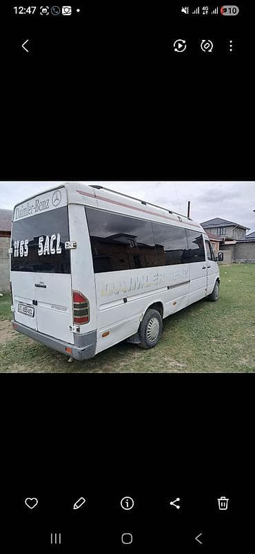 lexus 2008: Mercedes-Benz Спринтер: 1999 г., 3 л, Механика, Дизель, Бус — 4