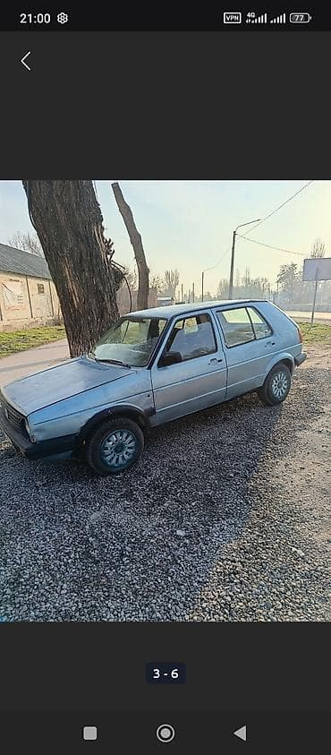 е60 e60: Volkswagen Golf: 1988 г., 1.8 л — 4