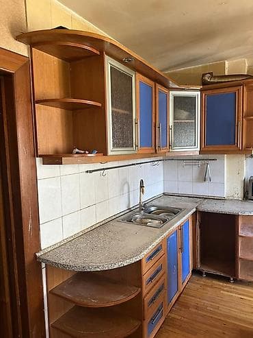Кухонные гарнитуры: Кухонный гарнитур, Б/у, цвет - Синий, ДСП, Самовывоз — 3
