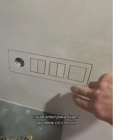 Изоляциялык материалдар: Розетки, выключатели, кнопки инсталляции из керамогранита на заказ — 2