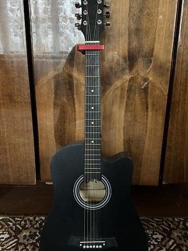 Синтезаторы: Акустическая гитара Dastan, форма корпуса Dreadnought с вырезом — 2