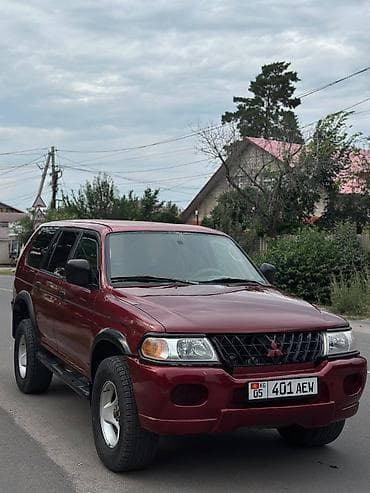 Унаа: Mitsubishi Montero: 1999 г., 3 л, Автомат, Бензин — 3