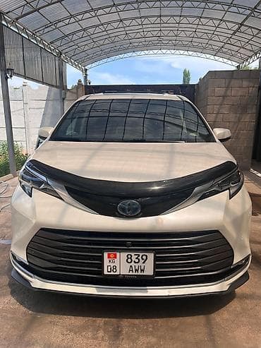 Унаа сатуу: Toyota Sienna: 2021 г., 2.5 л, Автомат, Гибрид, Вэн/Минивэн — 1