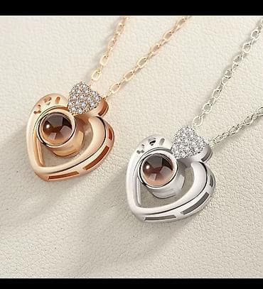 пакеты для цветов: Подарочный набор «Мишка с розой и кулоном» - Шкатулка в форме — 5