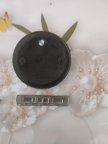 11 00r20: Эмблема BMW + декоративная накладка “Powered by BMW Motorsport” — 2