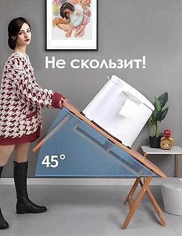 Үй үчүн биодааратканалар: Портативный биотуалет🚽 Объём вёдра 8 литров Выдерживает нагрузку до — 3