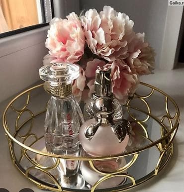 Зеркала: Декоративный поднос с зеркальным дном. Сталь, и зеркало. Новый - — 3