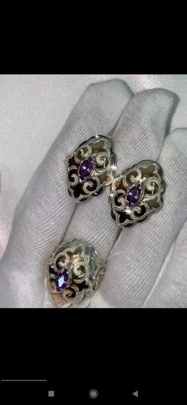 свадебные платья оптом бишкек: Набор украшений, Проба 925, Женские, Новый — 3